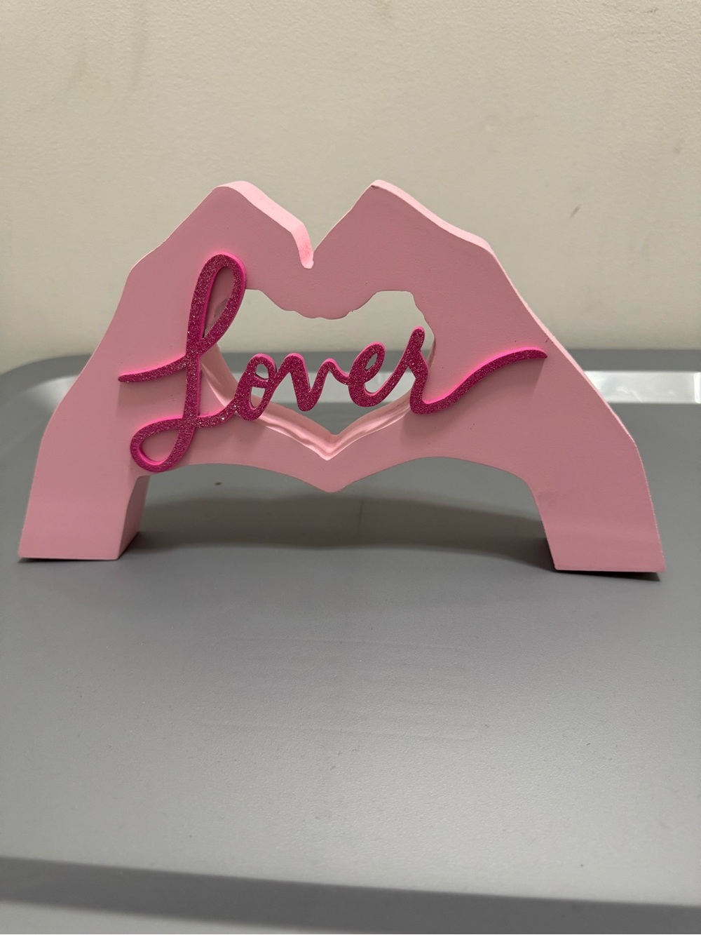 Taylor Swift Pink 'Lover' Decorative Accent